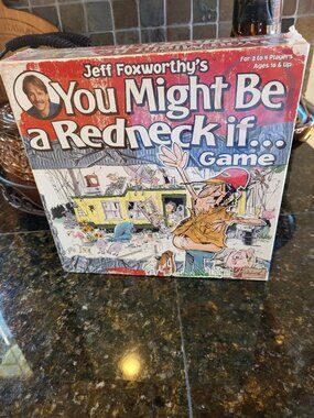 Jeff Foxworthy's YOU MIGHT BE A REDNECK IF Game Board Game-Complete Sealed Game